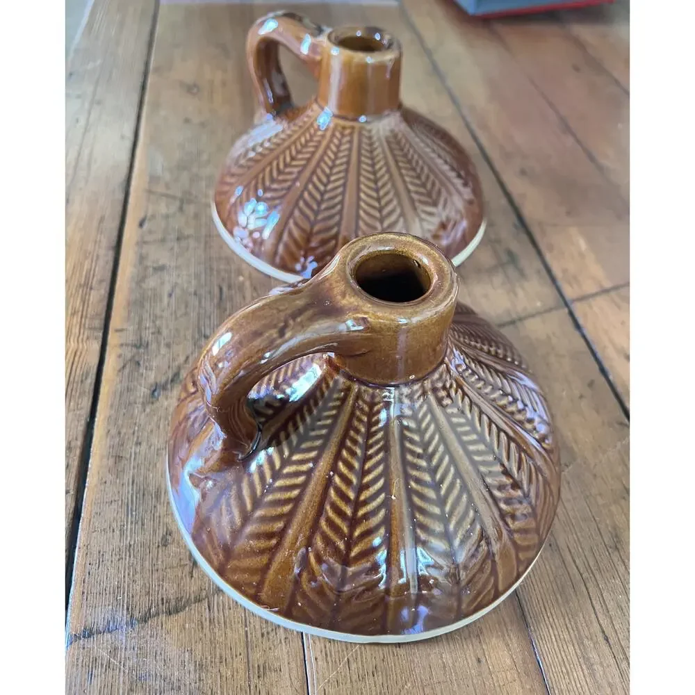 Clay Ceramic whiskey Cookie style Jar lids only.